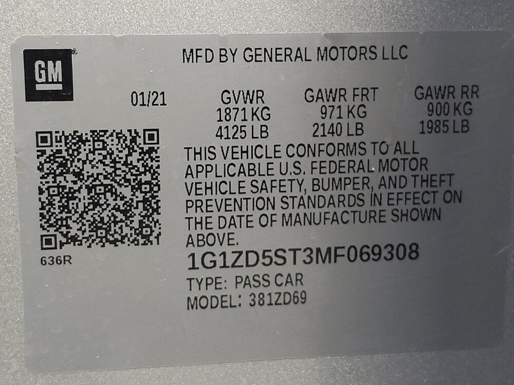 2021 Chevrolet Malibu in Morrow, GA 30260 - 18085261 33