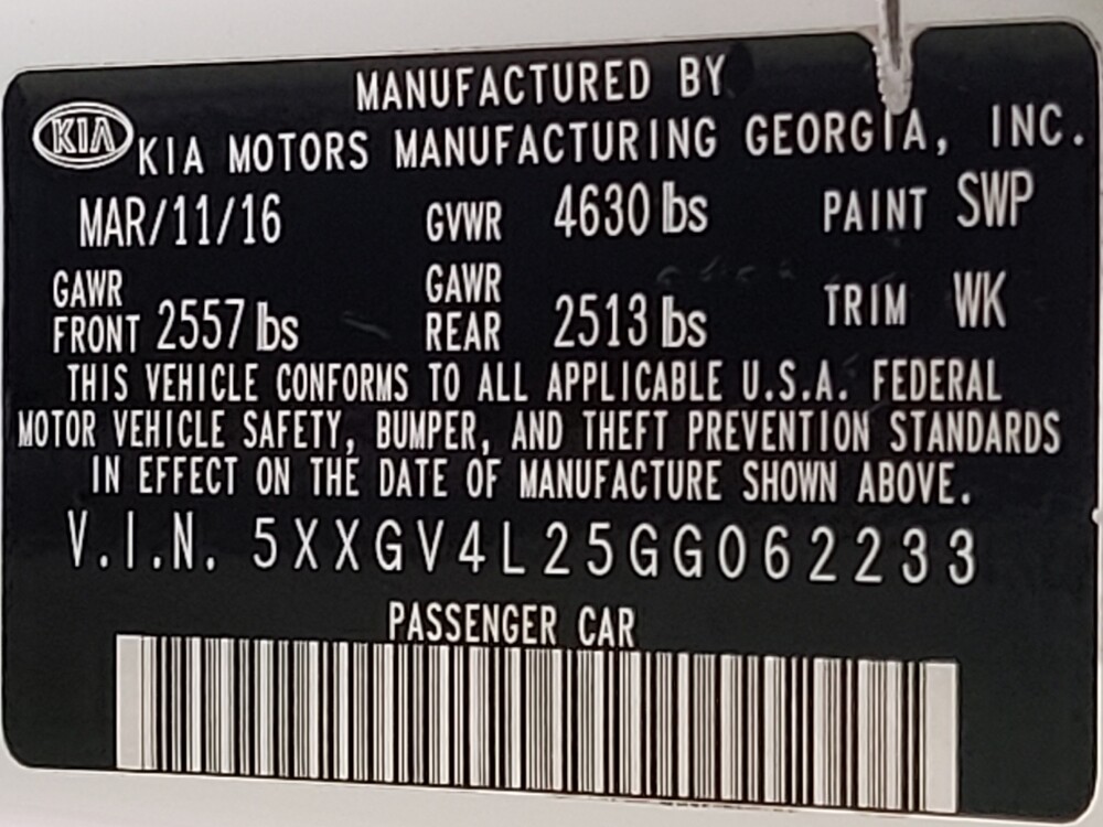 2016 Kia Optima in Fort Myers, FL 33907 - 18085262 33