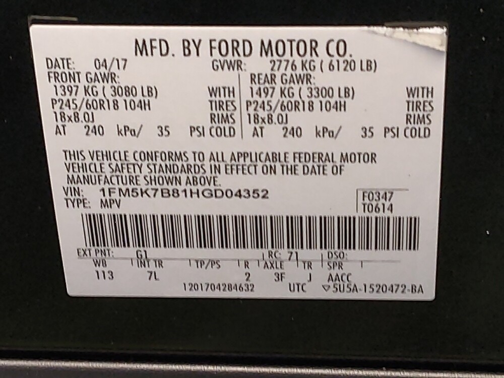 2017 Ford Explorer in Houston, TX 77060 - 18085333 33