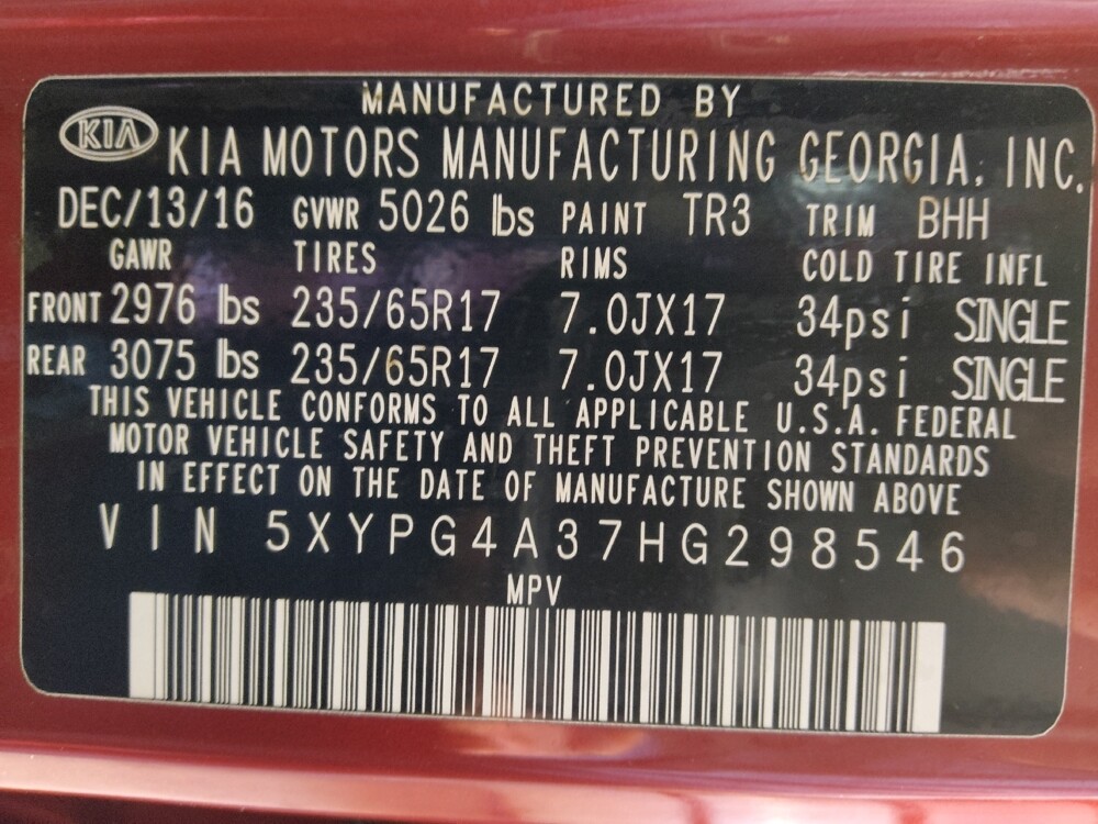 2017 Kia Sorento in Baton Rouge, LA 70816 - 18085345 33