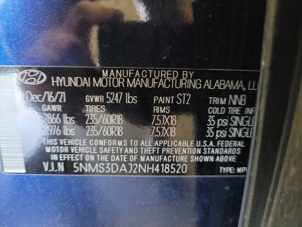 2022 Hyundai Santa Fe in Pittsburgh, PA 15237 - 18085361 33