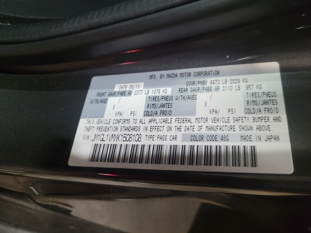 2019 MAZDA MAZDA6 in Newport News, VA 23601 - 18085366 33