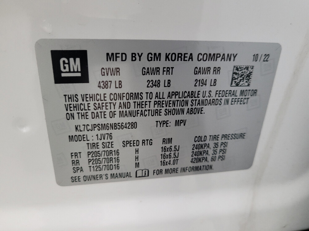 2022 Chevrolet Trax in Peoria, IL 61615 - 18085389 33