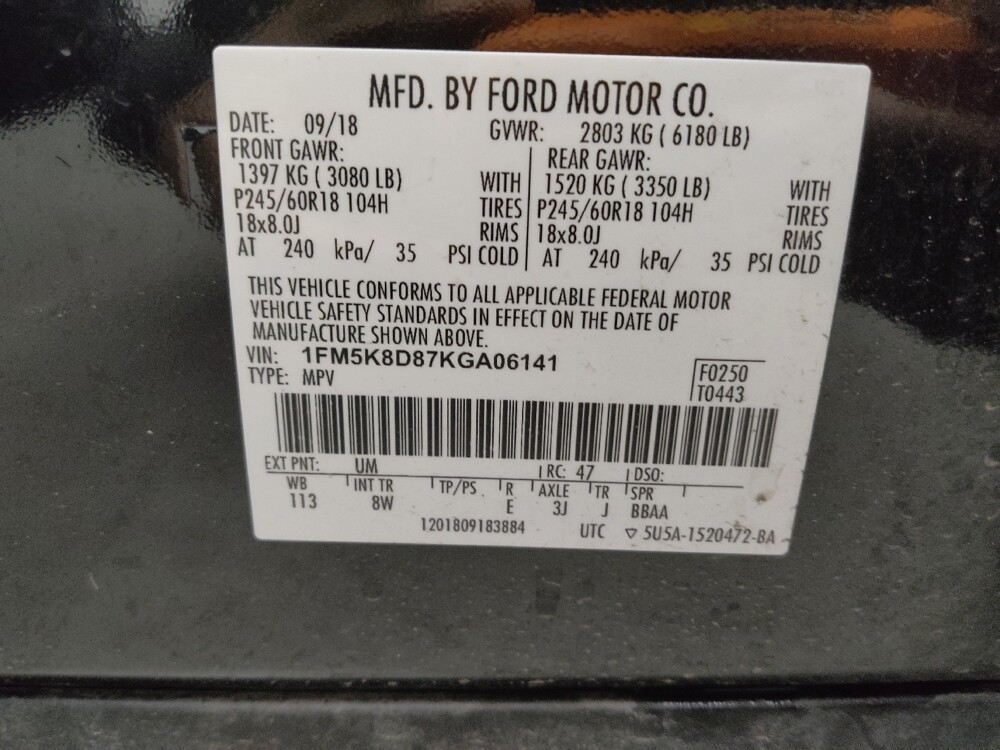 2019 Ford Explorer in Eastpointe, MI 48021 - 18085396 33