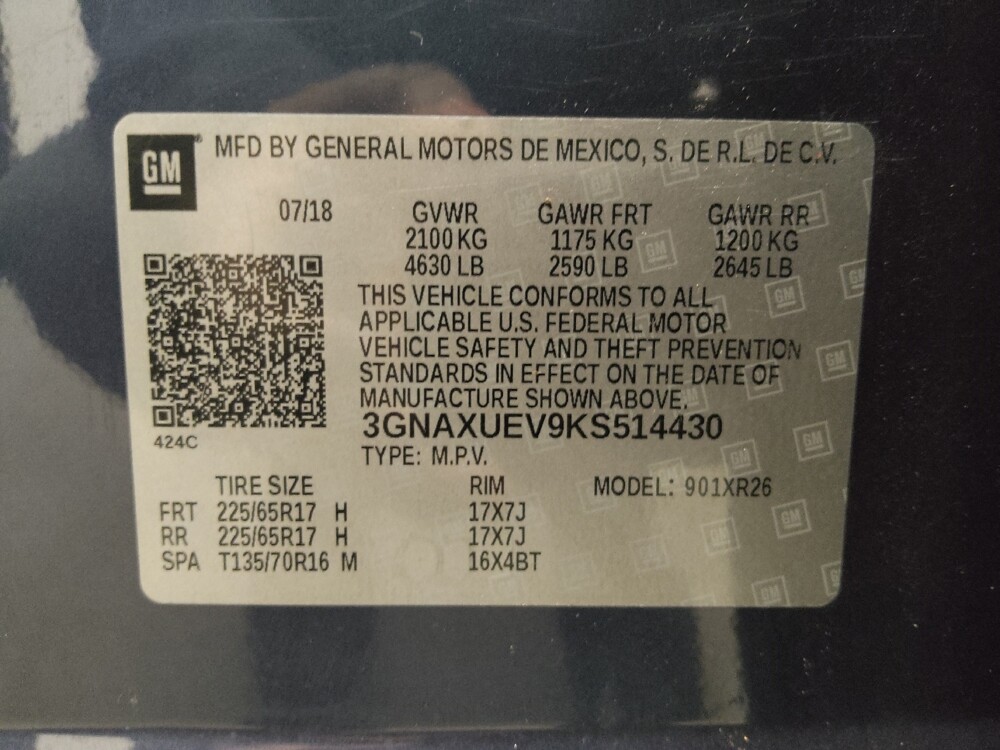 2019 Chevrolet Equinox in Madison, TN 37115 - 18085397 33