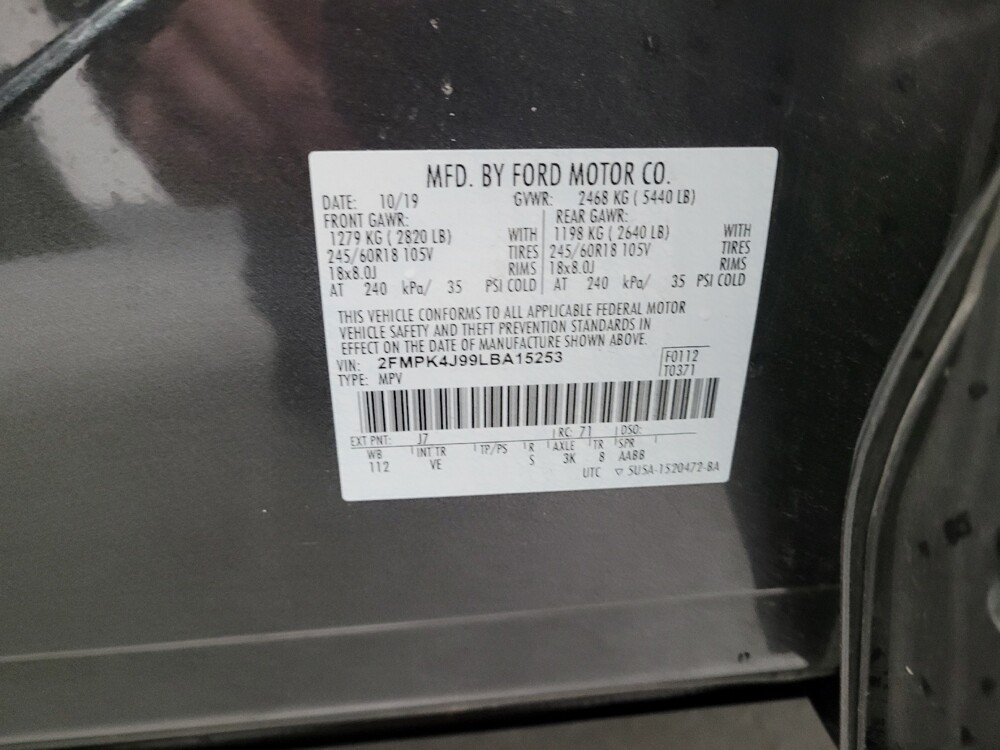 2020 Ford Edge in Fairfield, OH 45014 - 18085415 33