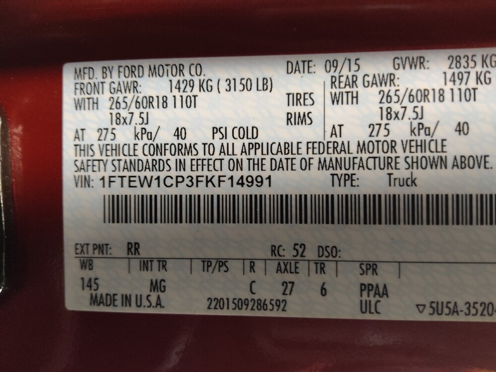 2015 Ford F150 in Pelham, AL 35124 - 18085420 33