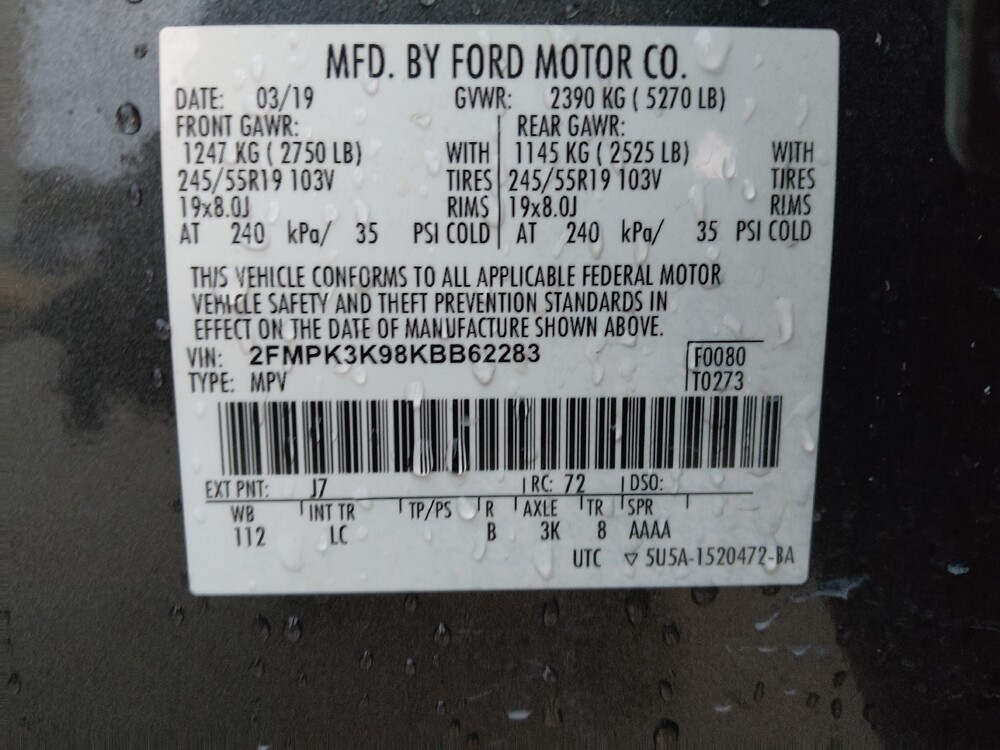 2019 Ford Edge in Pelham, AL 35124 - 18085466 33