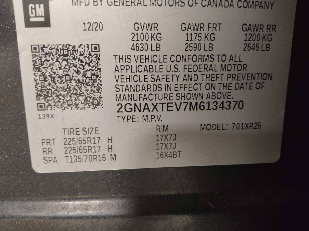 2021 Chevrolet Equinox in Conyers, GA 30094 - 18085467 33