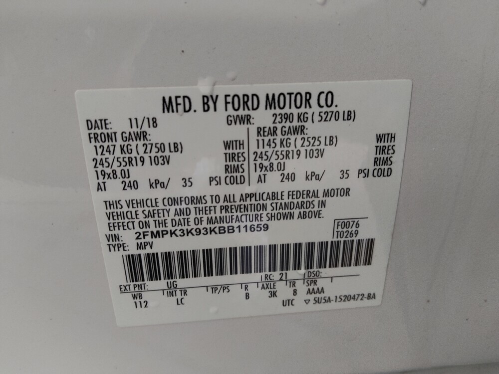 2019 Ford Edge in Union City, GA 30291 - 18085480 33