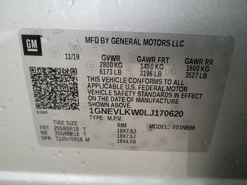 2020 Chevrolet Traverse in Fairfield, OH 45014 - 18085520 33