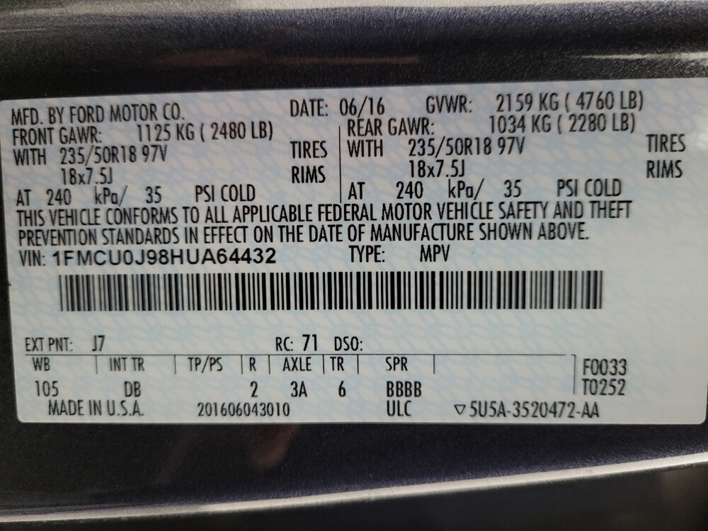 2017 Ford Escape in Tucson, AZ 85705 - 18085533 33