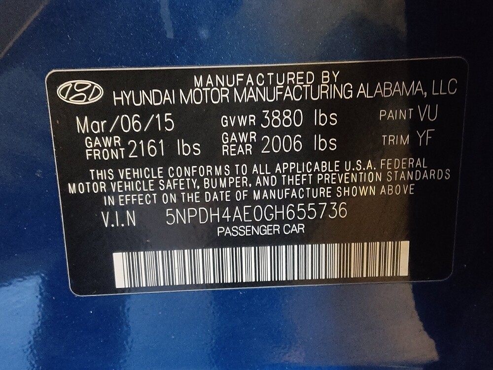 2016 Hyundai Elantra in Greenville, SC 29607 - 18085550 33