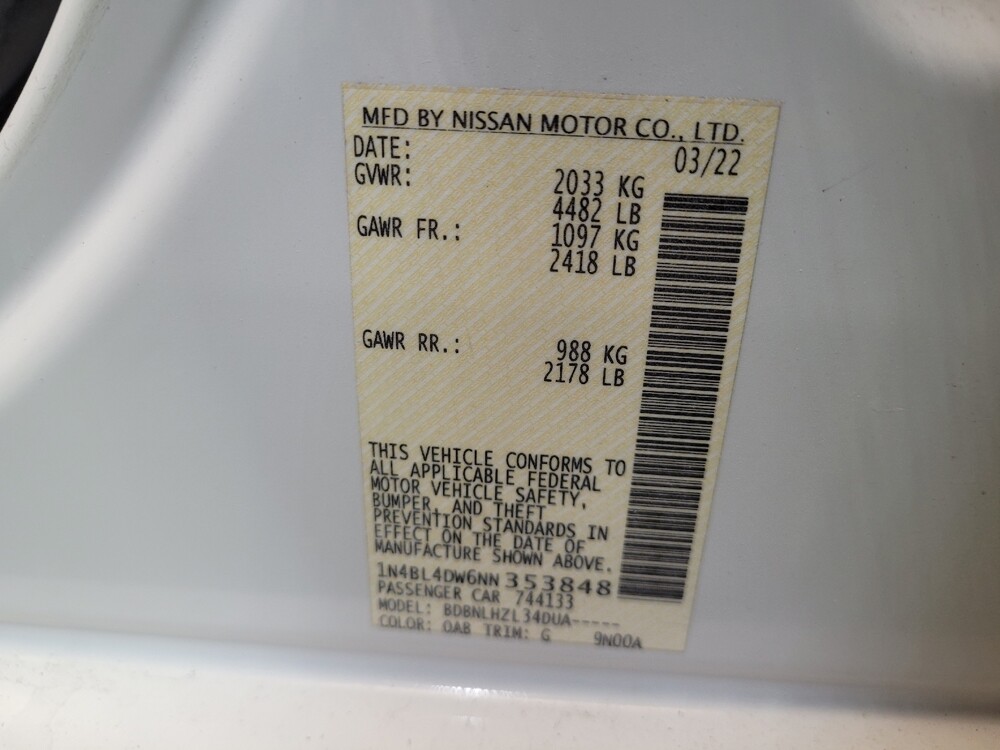 2022 Nissan Altima in Columbus, OH 43228 - 18085561 33