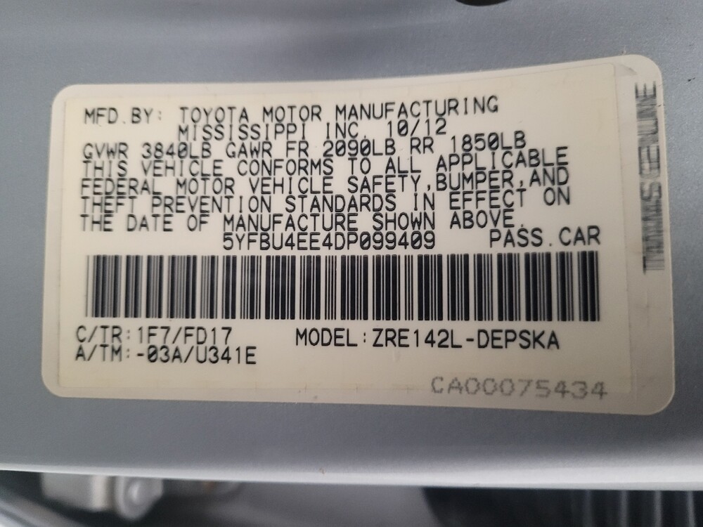 2013 Toyota Corolla in Downey, CA 90241 - 18085832 33