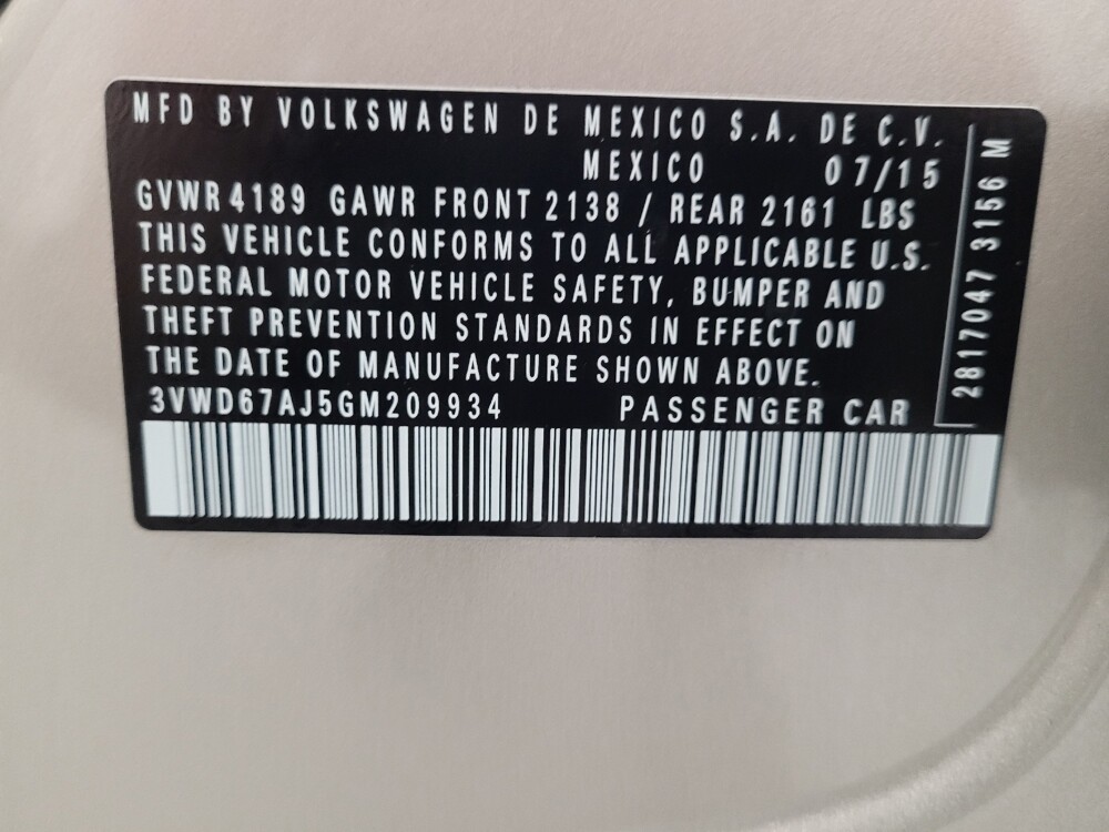 2016 Volkswagen Jetta in Downey, CA 90241 - 18085864 33