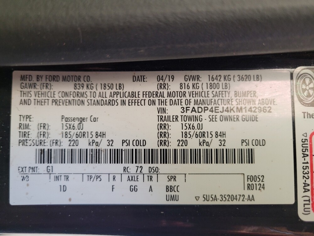 2019 Ford Fiesta in Downey, CA 90241 - 18085868 33