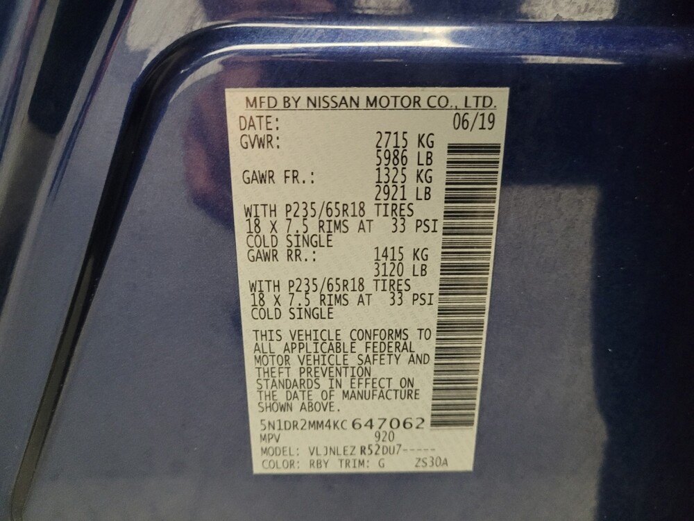 2019 Nissan Pathfinder in Downey, CA 90241 - 18085895 33