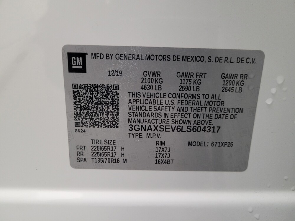 2020 Chevrolet Equinox in Fresno, CA 93726 - 18085913 33