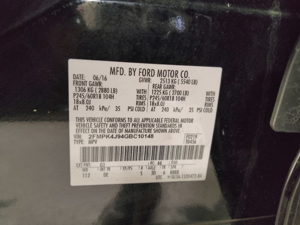 2016 Ford Edge in Union City, GA 30291 - 18085933 33