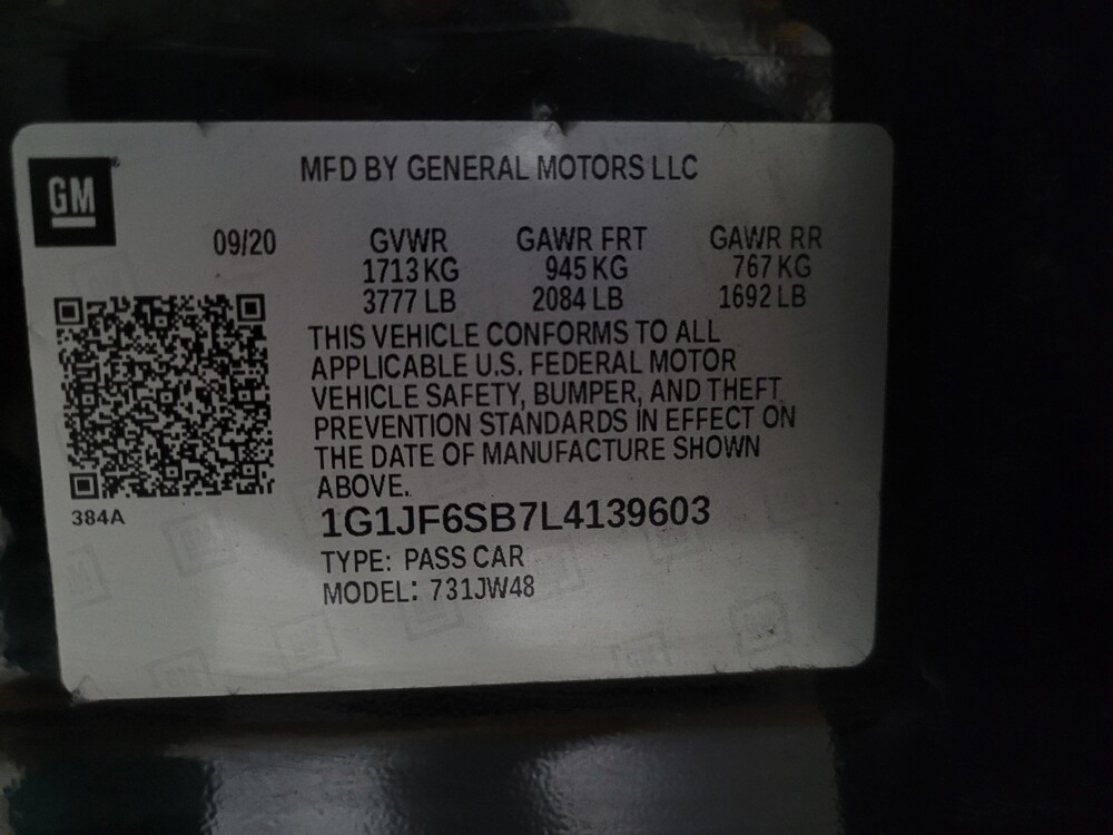 2020 Chevrolet Sonic in Augusta, GA 30907 - 18085937 33