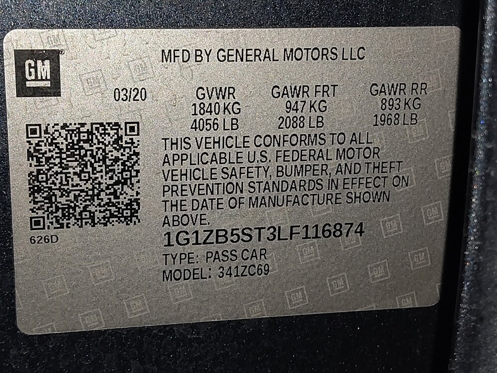 2020 Chevrolet Malibu in Tyler, TX 75701 - 18085949 33