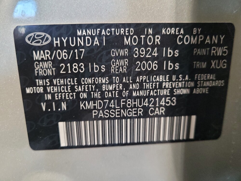 2017 Hyundai Elantra in Miami, FL 33157 - 18085976 33