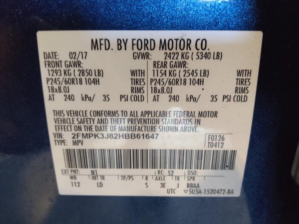 2017 Ford Edge in Pensacola, FL 32505 - 18085981 33