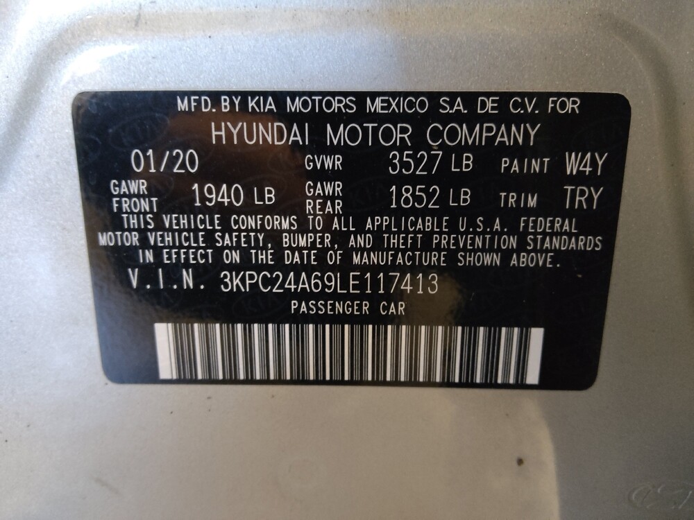 2020 Hyundai Accent in Orlando, FL 32808 - 18085983 33