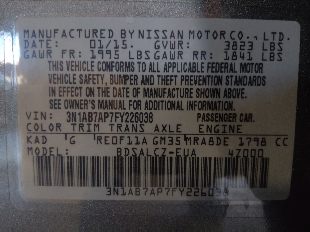 2015 Nissan Sentra in Orlando, FL 32808 - 18085984 33