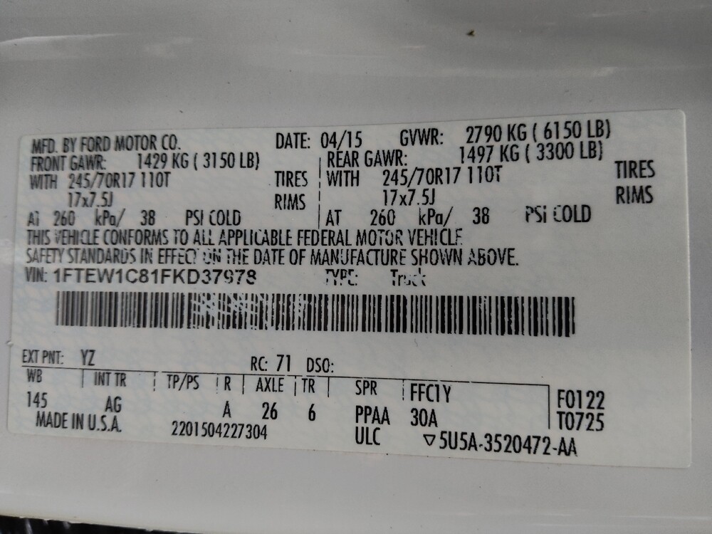 2015 Ford F150 in Houston, TX 77034 - 18086027 33