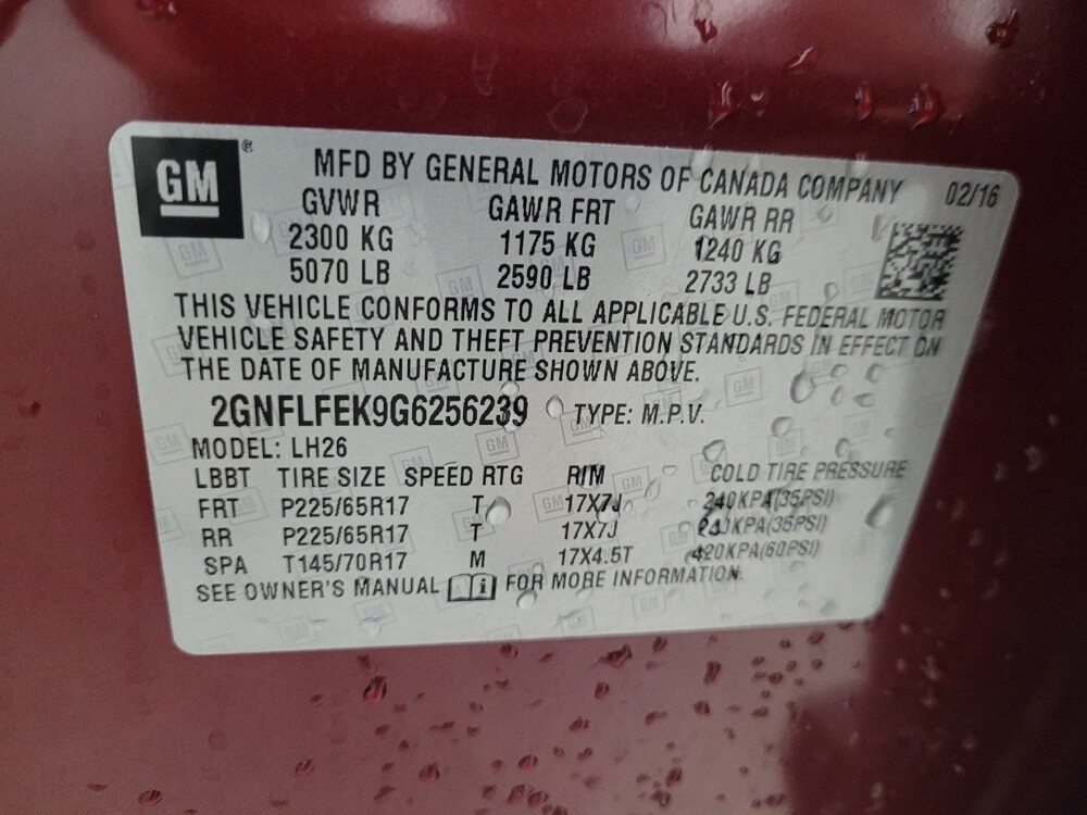 2016 Chevrolet Equinox in Grand Rapids, MI 49508 - 18086079 33