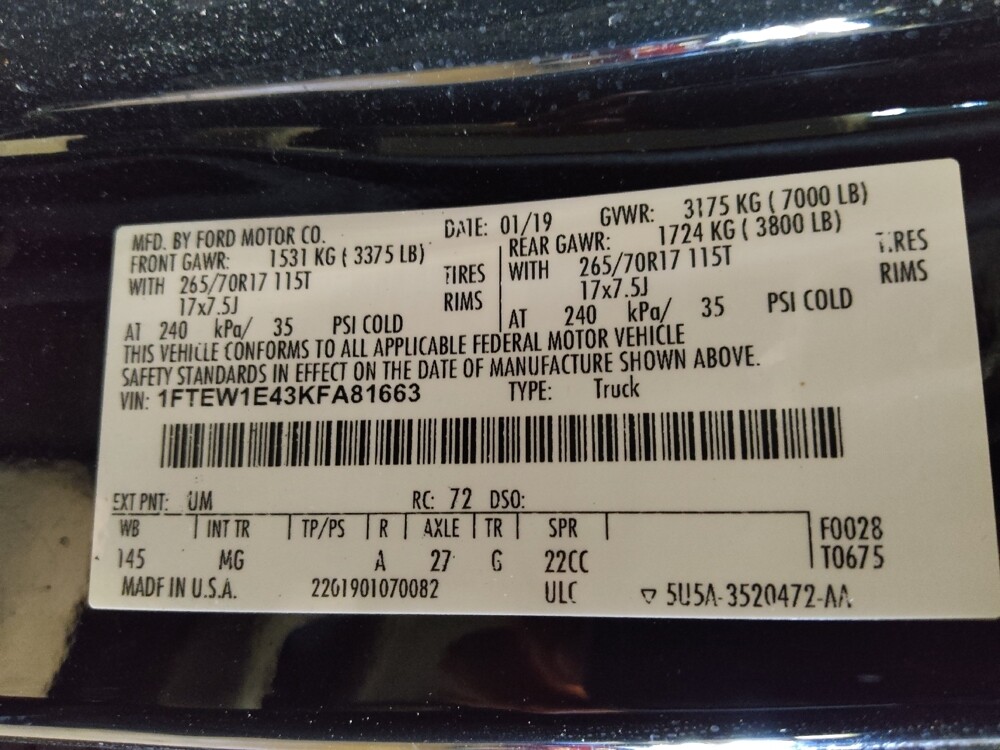 2019 Ford F150 in Jacksonville, FL 32225 - 18086087 33