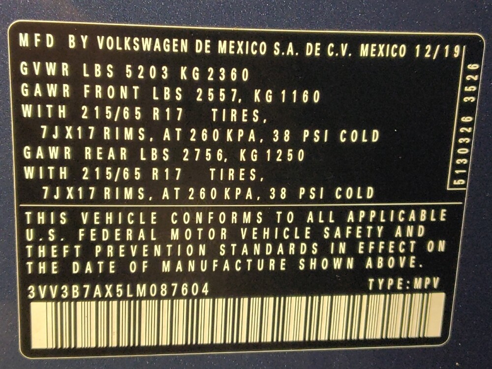 2020 Volkswagen Tiguan in Houston, TX 77060 - 18086099 33