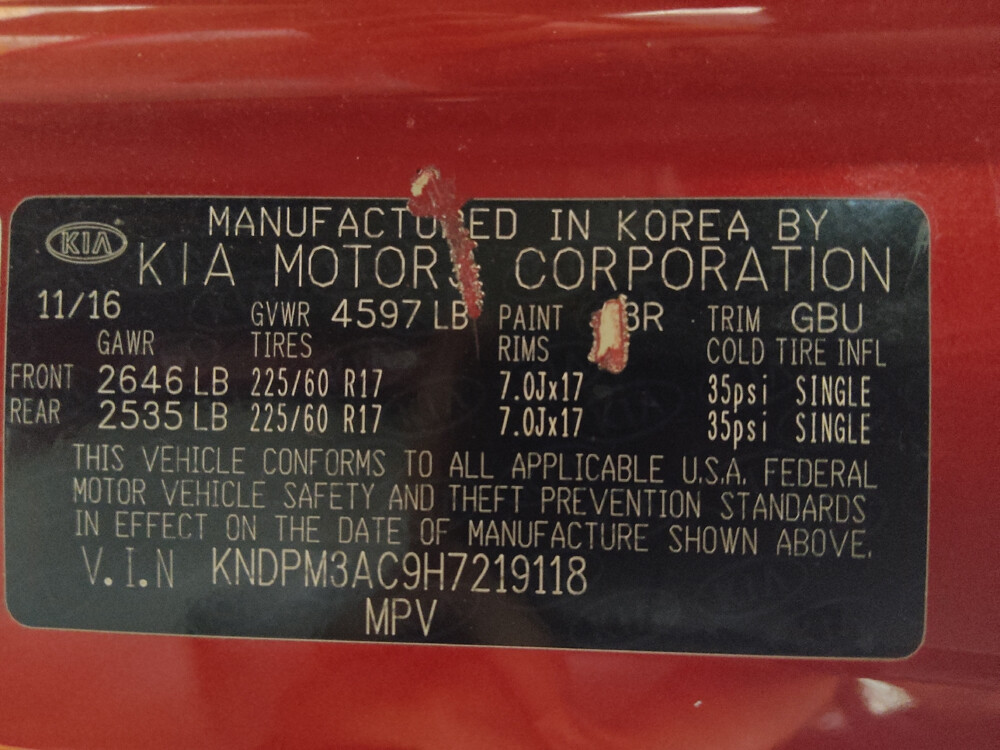 2017 Kia Sportage in Macon, GA 31210 - 18086100 33