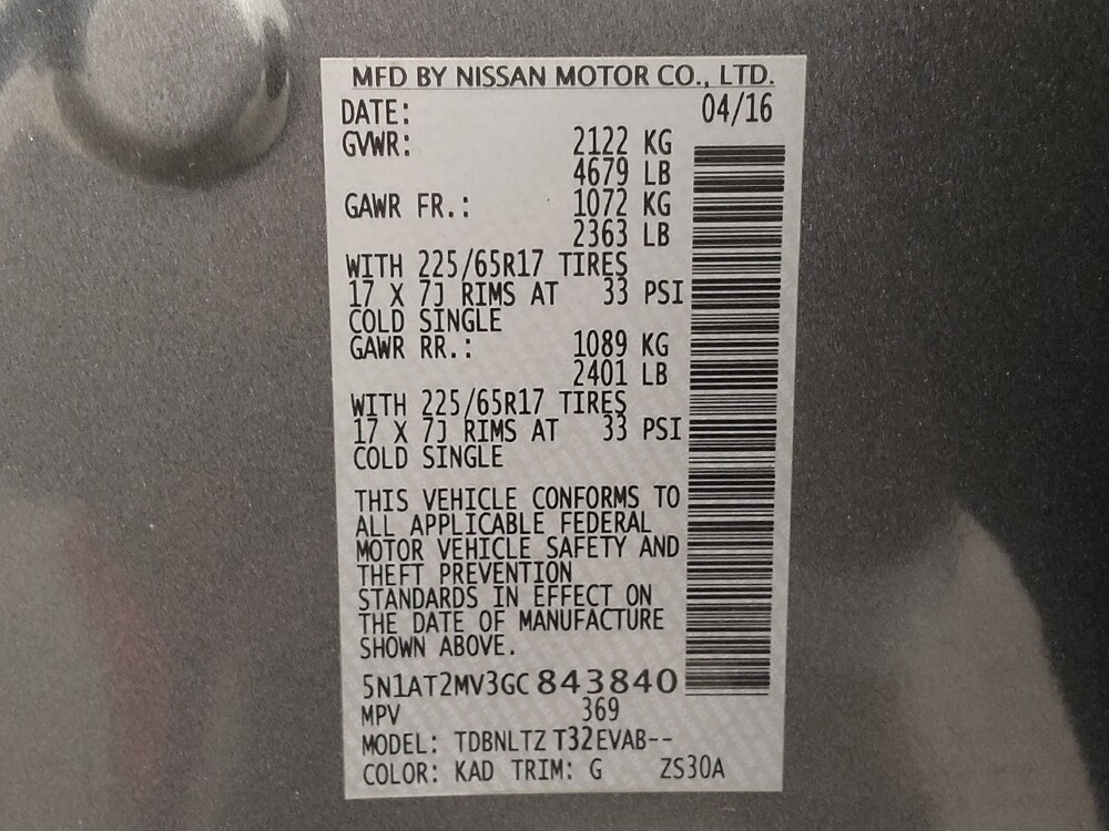 2016 Nissan Rogue in Cincinnati, OH 45255 - 18086101 33