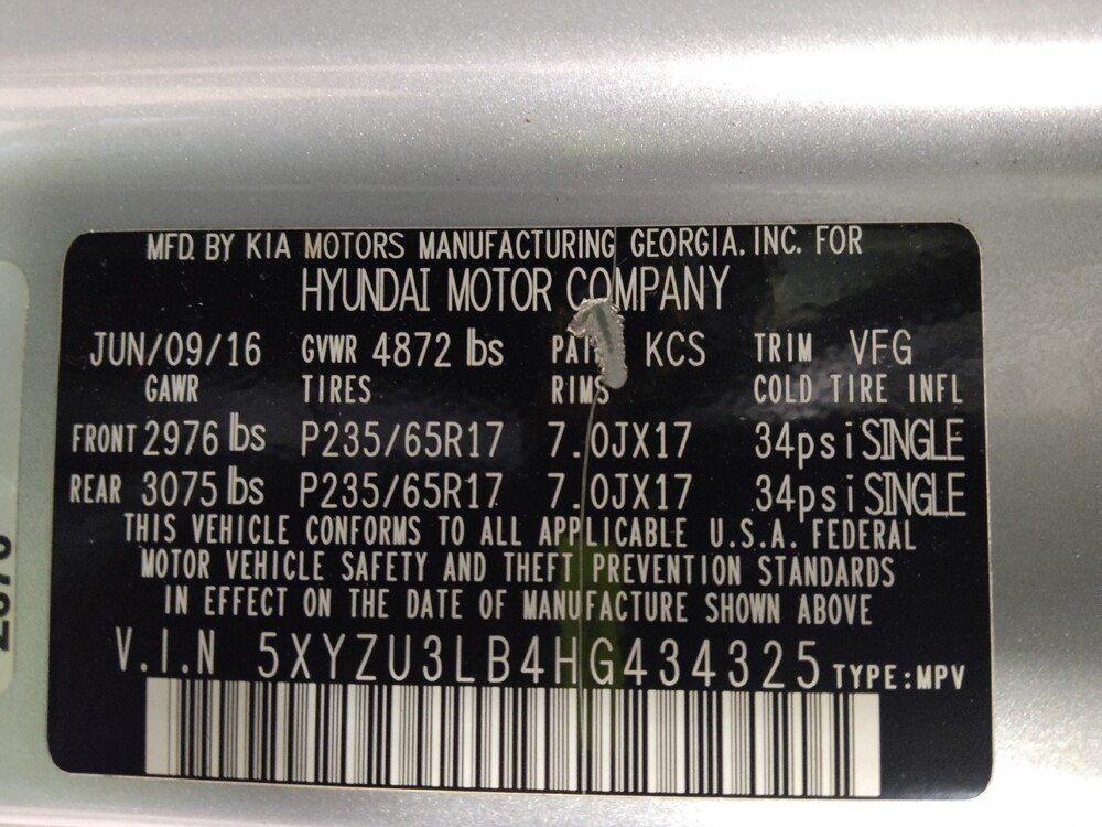 2017 Hyundai Santa Fe in Tallahassee, FL 32304 - 18086104 33