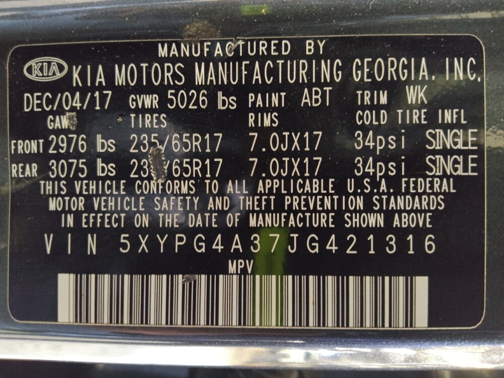 2018 Kia Sorento in Tallahassee, FL 32304 - 18086181 33