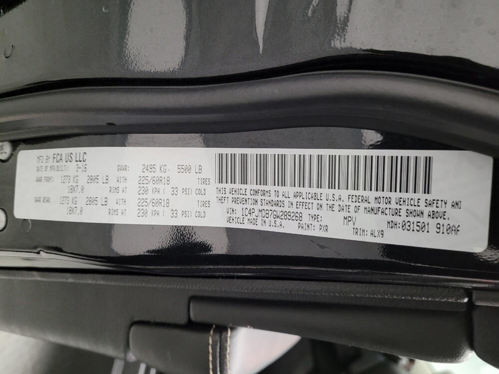 2016 Jeep Cherokee in Riverside, CA 92504 - 18086208 33