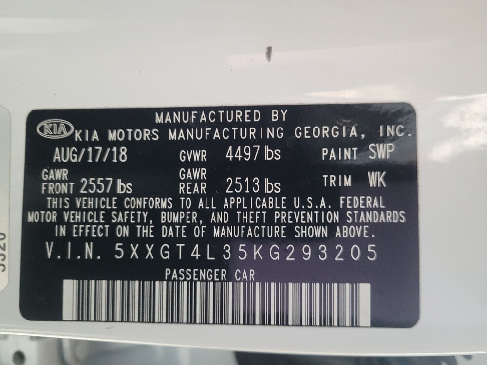 2019 Kia Optima in Macon, GA 31210 - 18086224 33