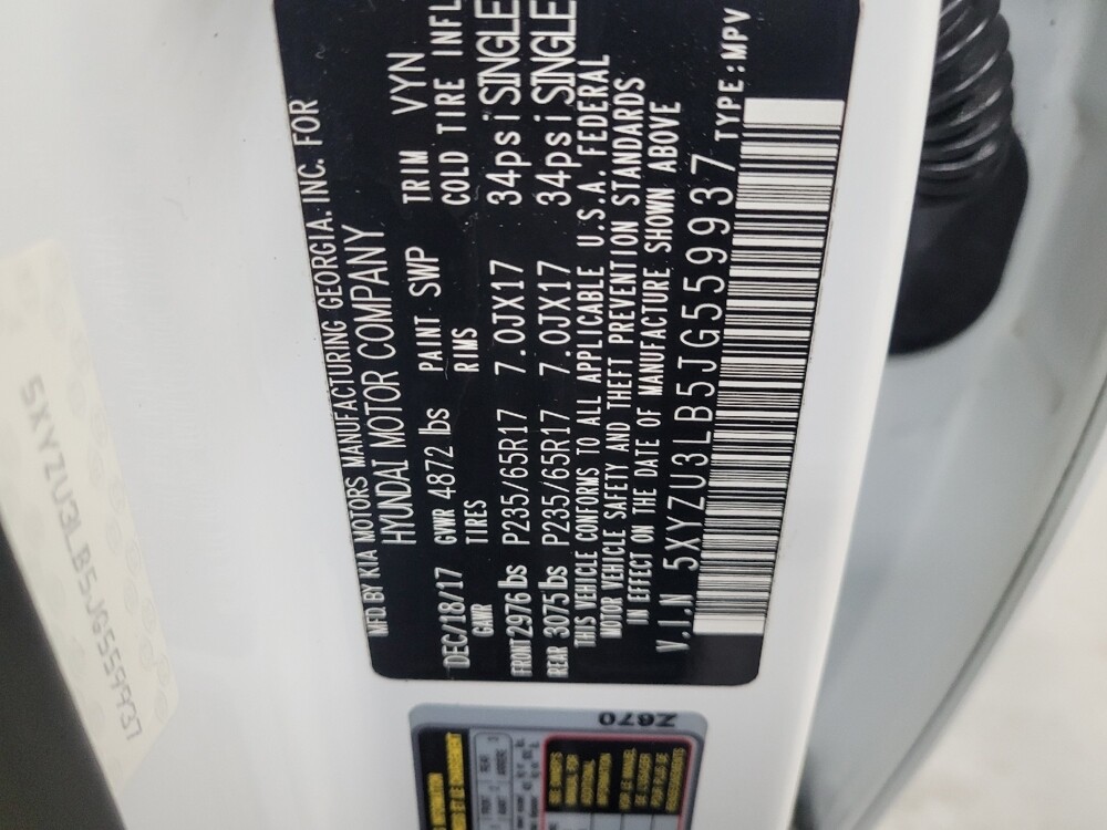 2018 Hyundai Santa Fe in Lubbock, TX 79424 - 18086225 33