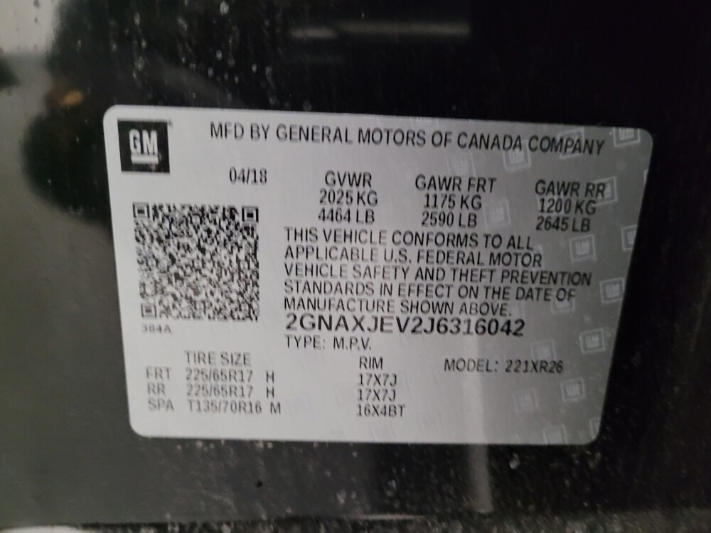 2018 Chevrolet Equinox in Downey, CA 90241 - 18086301 33