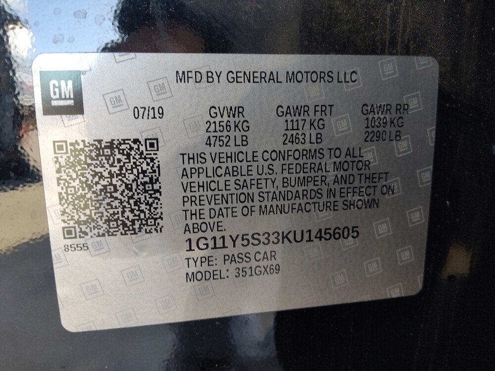 2019 Chevrolet Impala in Pelham, AL 35124 - 18086312 33