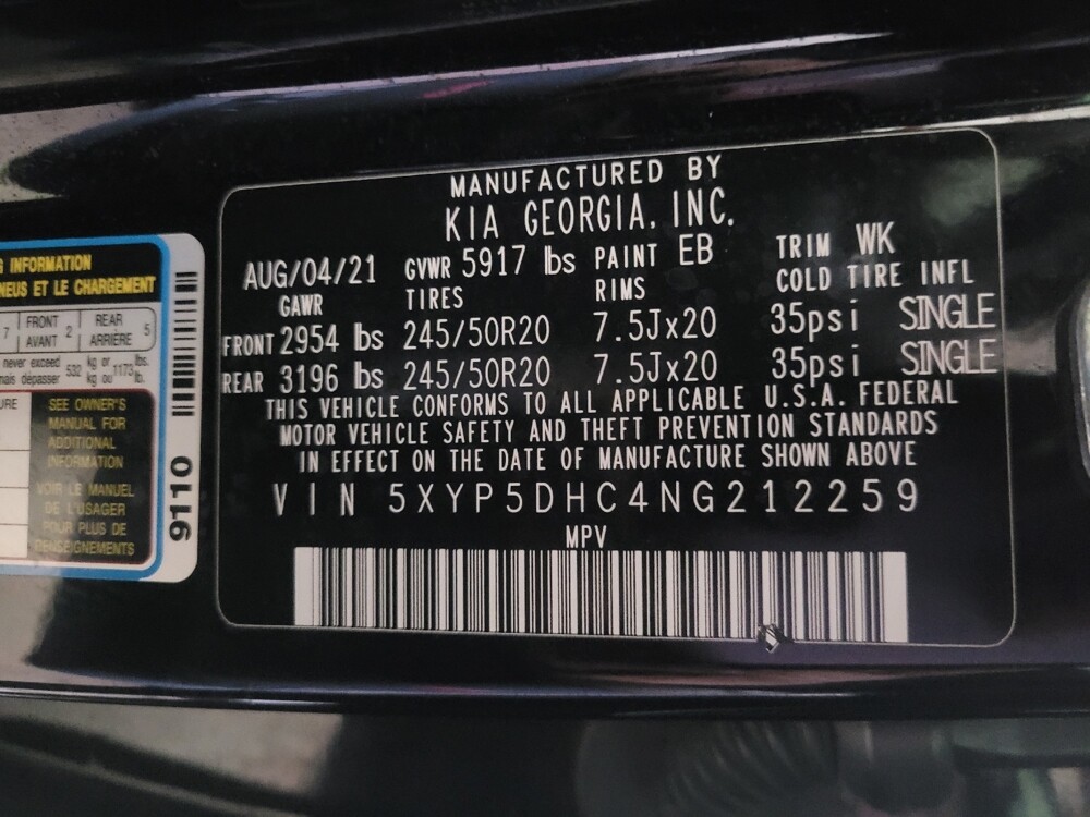 2022 Kia Telluride in Union City, GA 30291 - 18086313 33