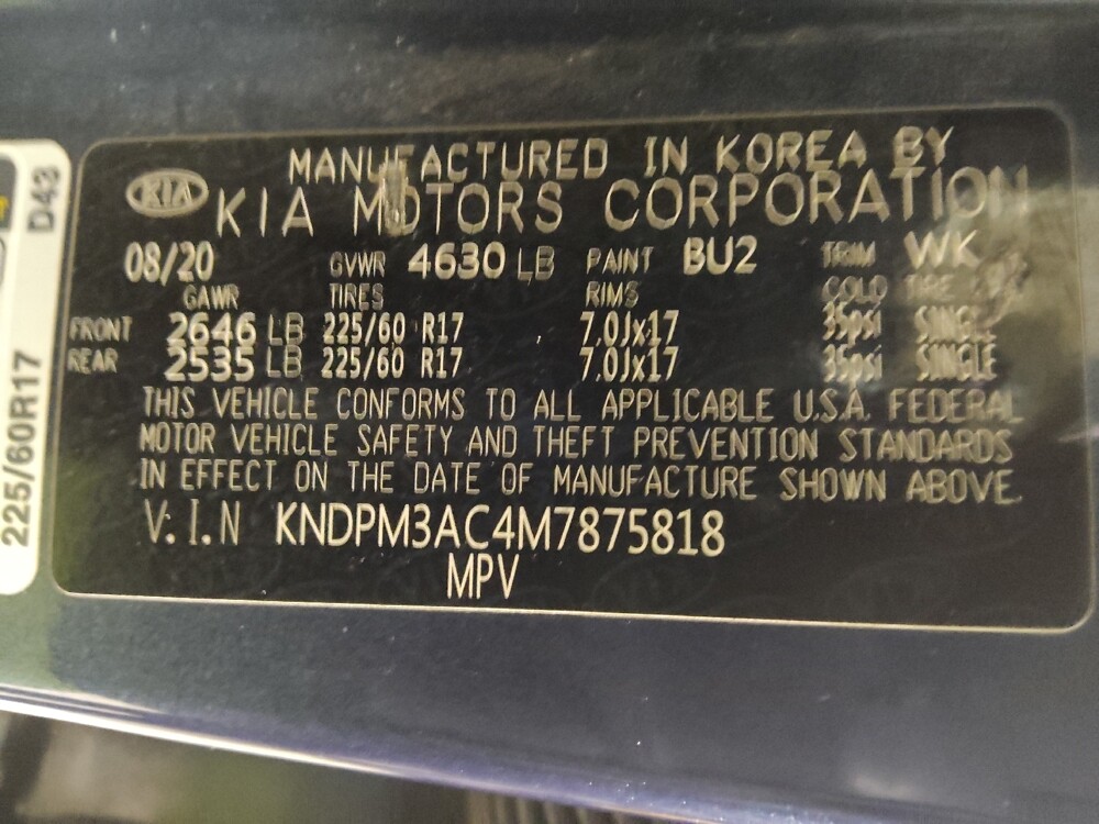 2021 Kia Sportage in Marietta, GA 30062 - 18086315 33