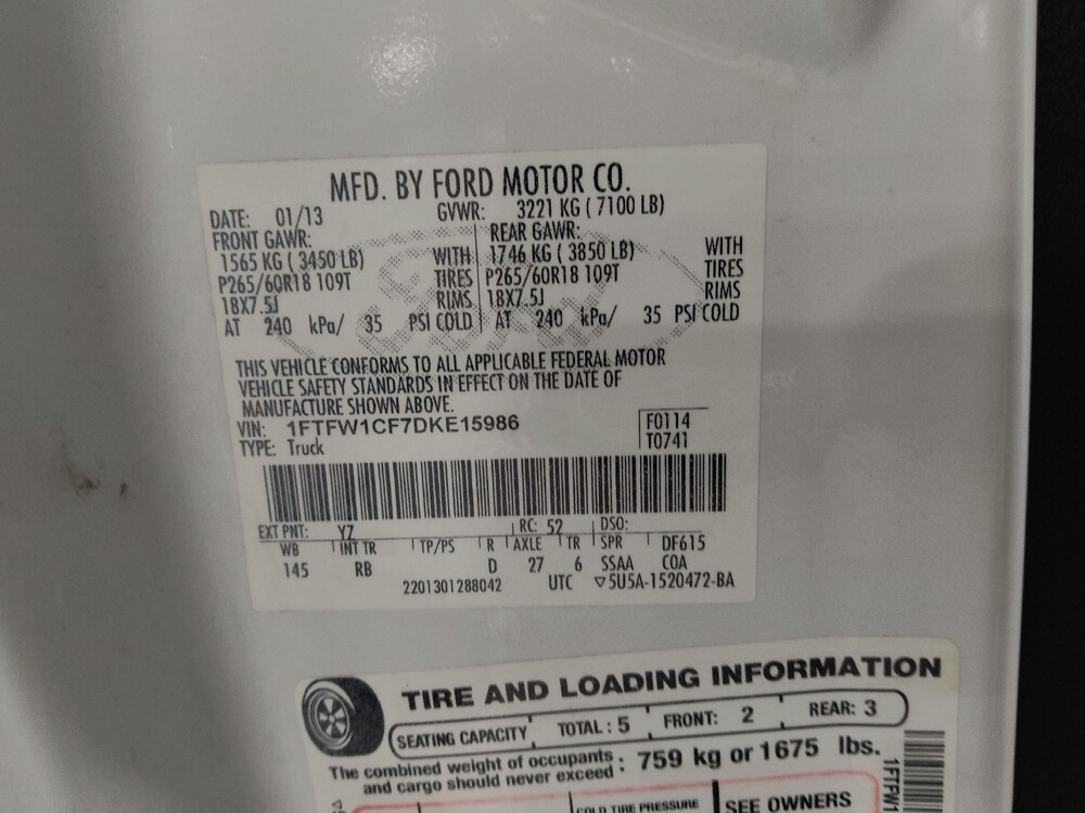 2013 Ford F150 in Oklahoma City, OK 73139 - 18086323 33