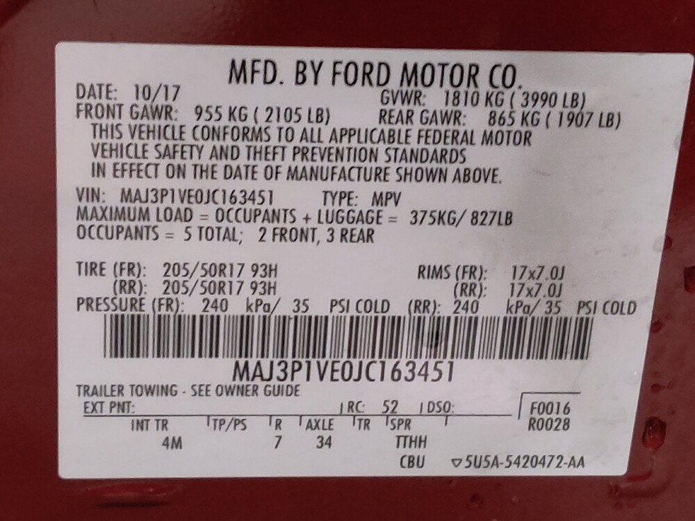 2018 Ford EcoSport in El Paso, TX 79907 - 18086338 33