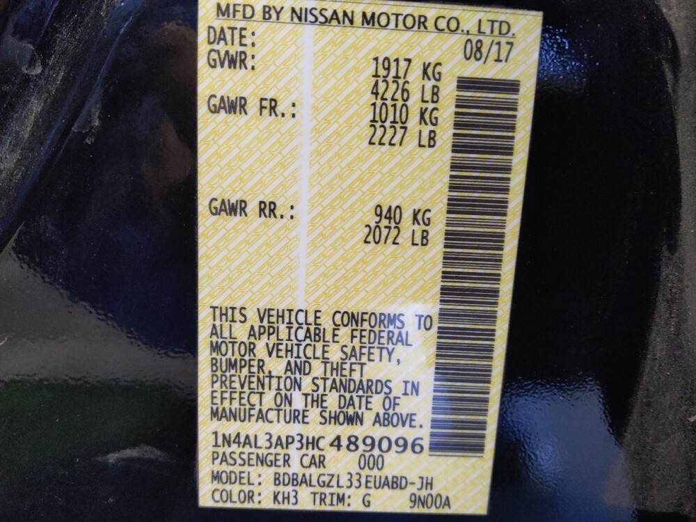 2017 Nissan Altima in Chandler, AZ 85225 - 18086341 33