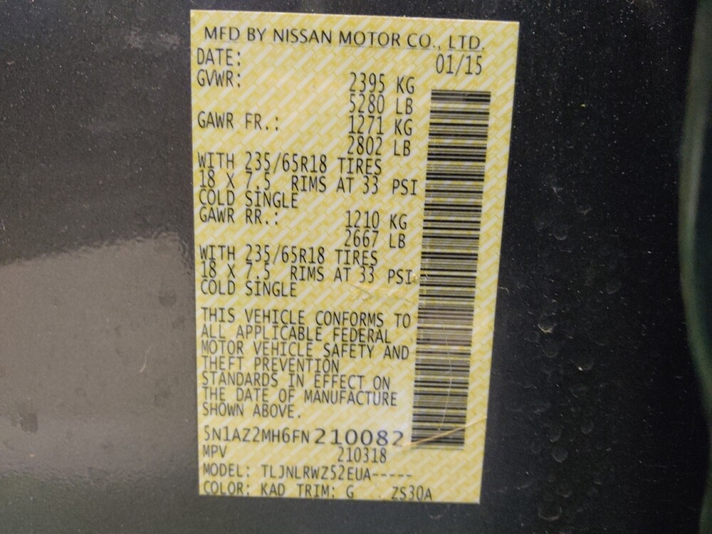 2015 Nissan Murano in Chandler, AZ 85225 - 18086344 33