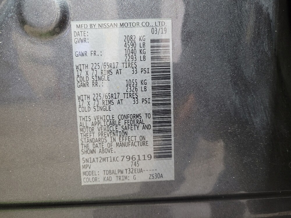 2019 Nissan Rogue in Maple Heights, OH 44137 - 18086345 33